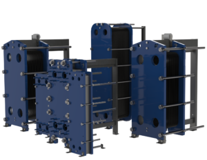 Titanium Evaporator Plate and Frame